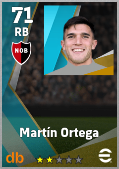 Martín Ortega eFootball player card