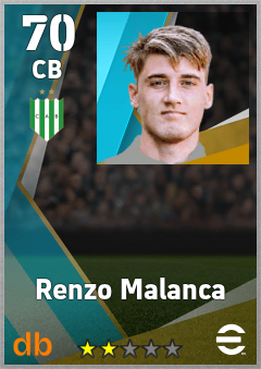 Renzo Malanca eFootball player card