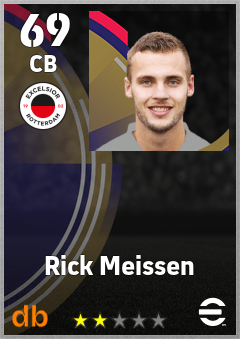 Rick Meissen eFootball player card