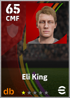 Eli King — CMF, OVR 65, MAX 65