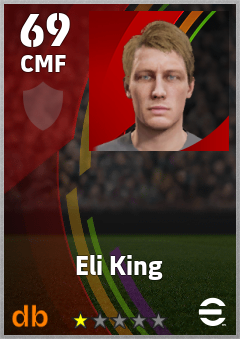 Eli King eFootball player card