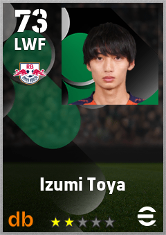 Izumi Toya — LWF, OVR 73, MAX 73