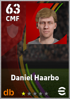 Daniel Haarbo eFootball player card
