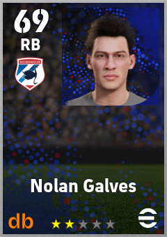 Nolan Galves — RB, OVR 69, MAX 69