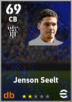 Jenson Seelt — CB, OVR 69, MAX 69