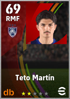 Teto Martín — RMF, OVR 69, MAX 69