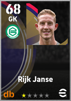 Rijk Janse eFootball player card