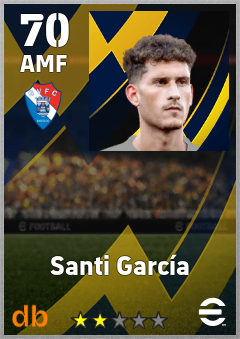 Santi García — AMF, OVR 70, MAX 70