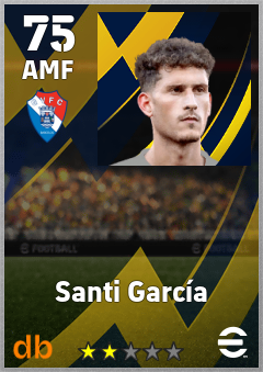 Santi García — AMF, OVR 75, MAX 75