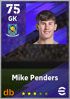 Mike Penders eFootball player card