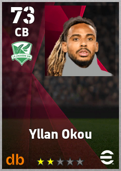 Yllan Okou — CB, OVR 73, MAX 73