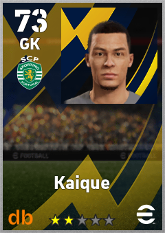 Kaique — GK, OVR 73, MAX 73
