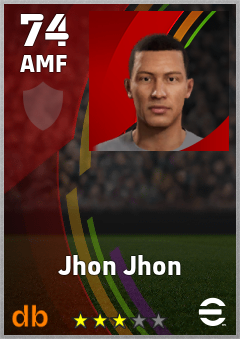 Jhon Jhon eFootball player card