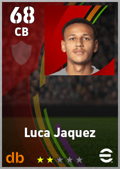 Luca Jaquez eFootball player card