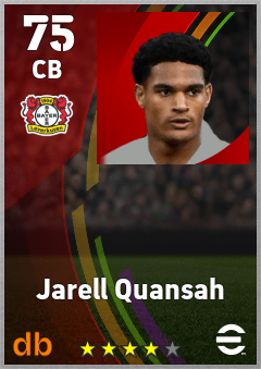 Jarell Quansah eFootball player card