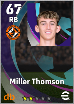 Miller Thomson — RB, OVR 67, MAX 67
