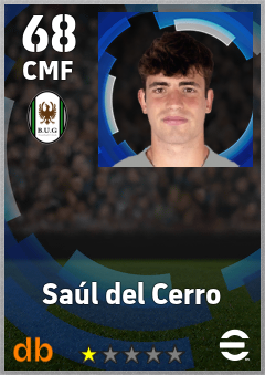Saúl del Cerro eFootball player card