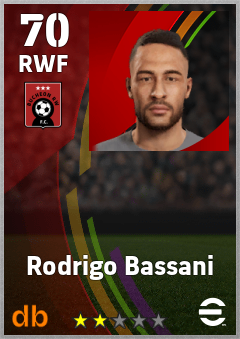 Rodrigo Bassani — RWF, OVR 70, MAX 70