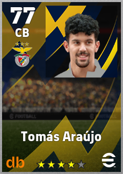 Tomás Araújo eFootball player card