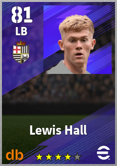 Lewis Hall — LB, OVR 81, MAX 81