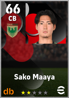 Sako Maaya eFootball player card