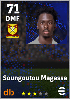 Soungoutou Magassa eFootball player card