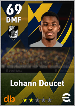 Lohann Doucet — DMF, OVR 69, MAX 69