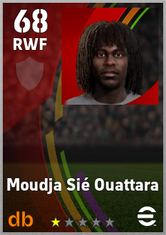 Moudja Sié Ouattara — RWF, OVR 68, MAX 68