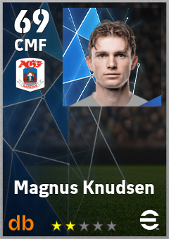 Magnus Knudsen — CMF, OVR 69, MAX 69