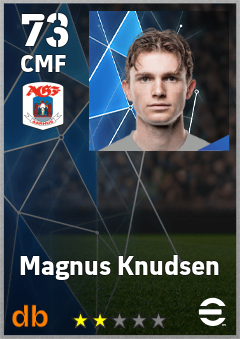 Magnus Knudsen — CMF, OVR 73, MAX 73