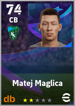 Matej Maglica — CB, OVR 74, MAX 74