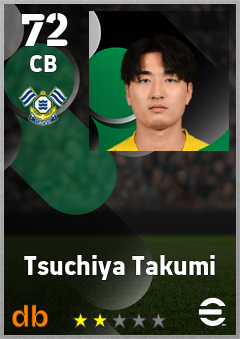 Tsuchiya Takumi eFootball player card