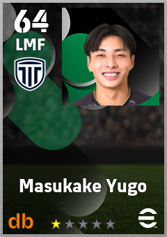 Masukake Yugo — LMF, OVR 64, MAX 64