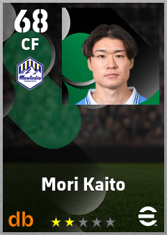 Mori Kaito eFootball player card