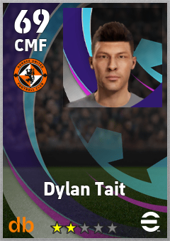 Dylan Tait — CMF, OVR 69, MAX 69