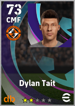Dylan Tait — CMF, OVR 73, MAX 73