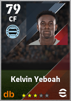 Kelvin Yeboah — CF, OVR 79, MAX 79