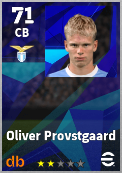 Oliver Provstgaard eFootball player card