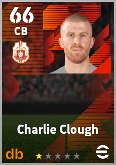 Charlie Clough — CB, OVR 66, MAX 66