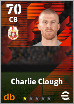 Charlie Clough — CB, OVR 70, MAX 70