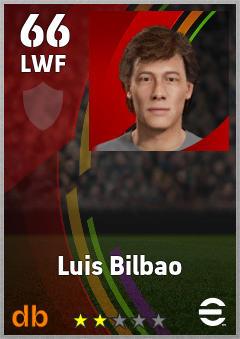 Luis Bilbao eFootball player card