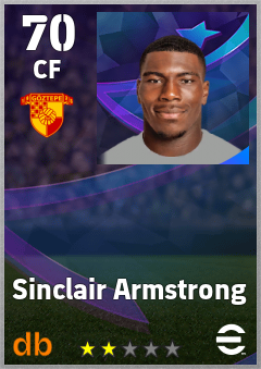 Sinclair Armstrong eFootball player card