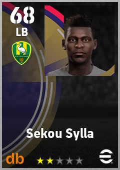 Sekou Sylla — LB, OVR 68, MAX 68