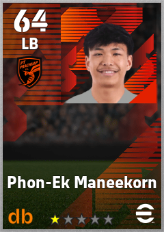 Phon-Ek Maneekorn — LB, OVR 64, MAX 64