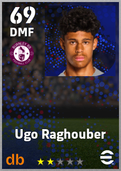 Ugo Raghouber — DMF, OVR 69, MAX 69