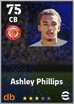 Ashley Phillips eFootball player card