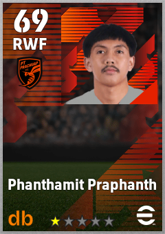 Phanthamit Praphanth eFootball player card