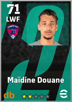Maïdine Douane eFootball player card