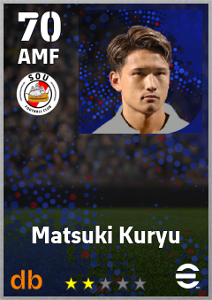 Matsuki Kuryu eFootball player card