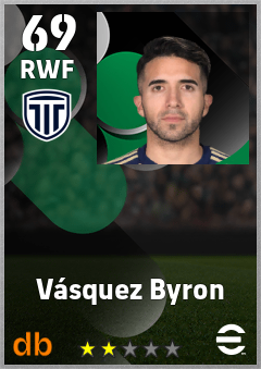 Vásquez Byron eFootball player card